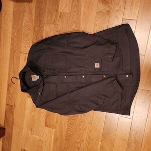 Carhartt barn coat, dark gray, size S (4-6).